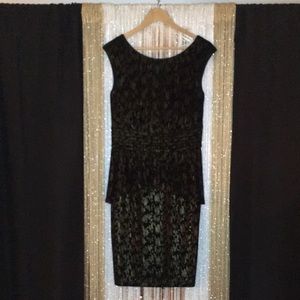 Vintage peplum Dress